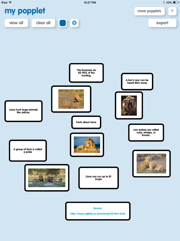 Popplet A Wonderful App For Both Students And Teachers